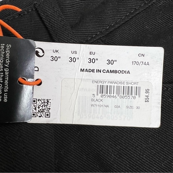 SuperDry Energy Paradise Denim Shorts - Picture 9 of 10